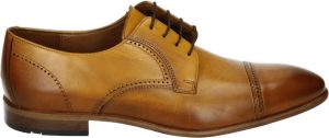 Lloyd Shoes 11-115-02 SANGOR Volwassenen Heren veterschoen Kleur: Cognac Maat: 43.5