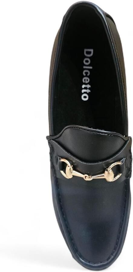 Loafer met gouden sluiting