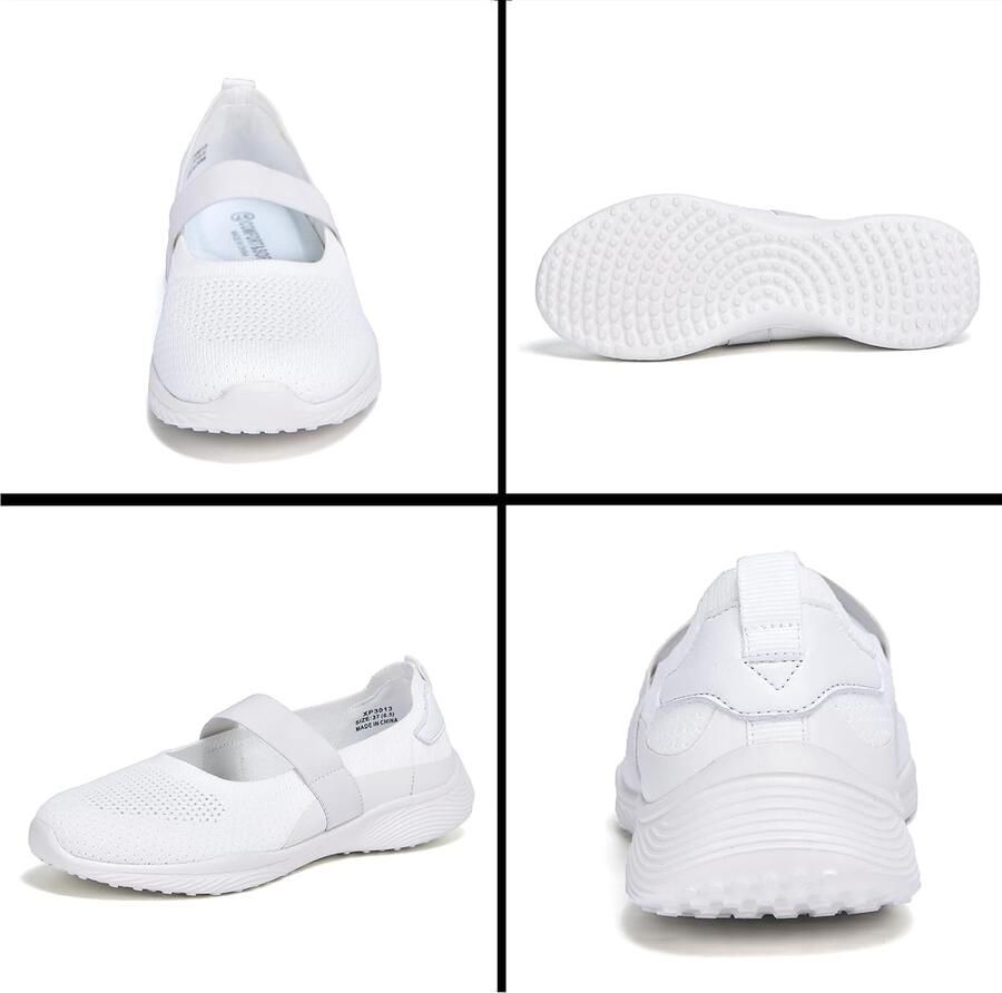 Loafers slippers met voetondersteuning lichtgewicht plat