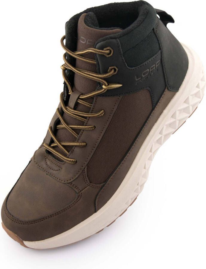 LOAP Winterlaarzen heren wester brown 46 waterdicht & warm