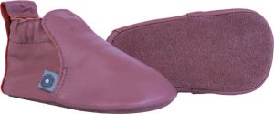 Lodger Baby Slofjes Bruin Stepper Leer Suede Buitenzool Eerste Slofjes Perfecte Pasvorm Stevig 15-18M