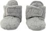 Lodger Baby Slofjes Antislip -12M Grijs Slipper Folklore 100% Fleece Klittenbandsluiting Slofjes die blijven zitten - Thumbnail 2