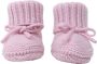 Lodger Baby Slofjes Gebreid 0-6M Lichtroze Slipper Merinowol 100% Merinowol Fashionable - Thumbnail 1