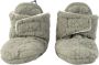 Lodger Babysokken die blijven zitten Slipper Folklore 100% Fleece -18M Klittenbandsluiting Slofjes die blijven zitten Groen - Thumbnail 1