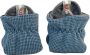 Lodger Babyslofjes antislip zool blauw 17 Slipper Ciumbelle Katoen 6-12M - Thumbnail 1