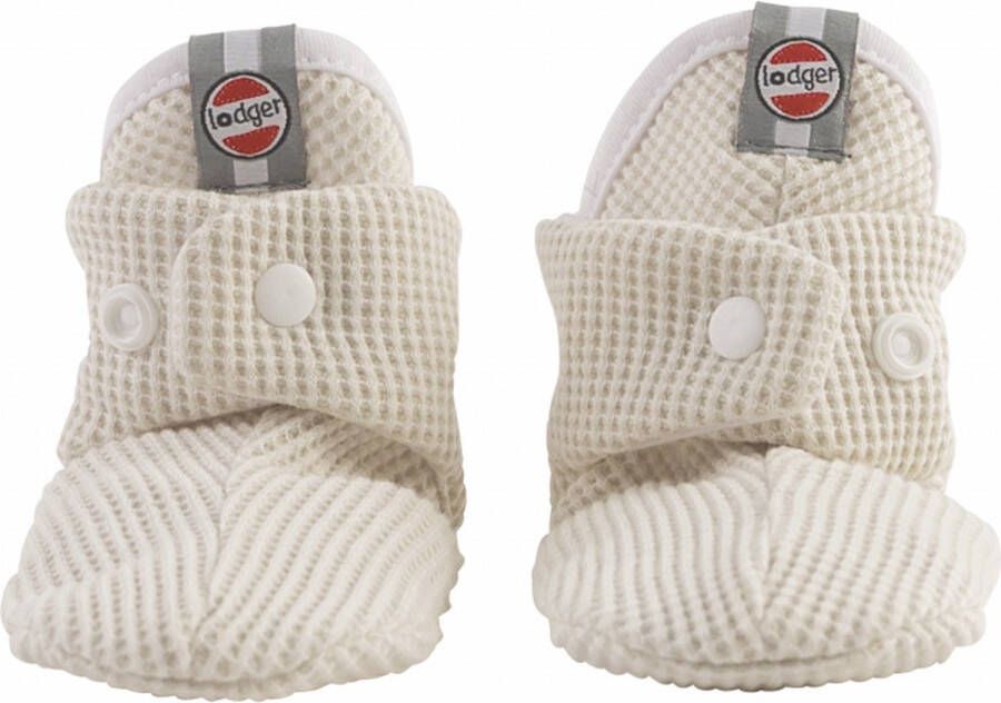 Lodger Babyslofjes Creme Slipper Ciumbelle Katoen Luchtig 0-3M