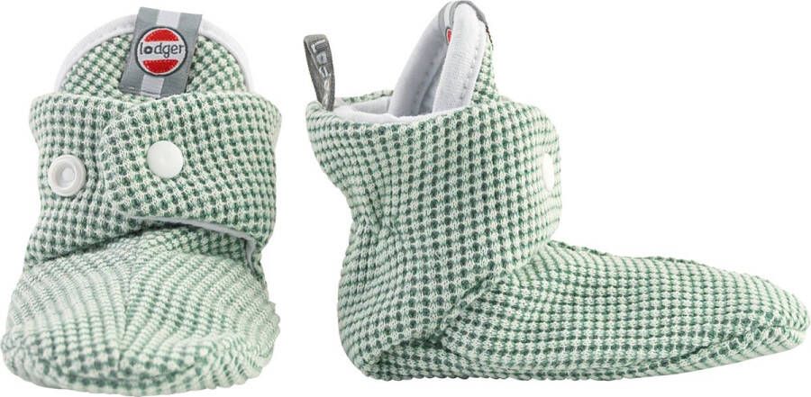 Lodger Babyslofjes Groen Slipper Ciumbelle Katoen Luchtig 0-3M