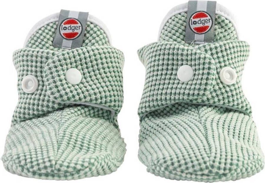 Lodger Babyslofjes Groen Slipper Ciumbelle Katoen Luchtig 0-3M