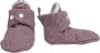 Lodger Babyslofjes Newborn Paars Zacht Katoen Drukknoopsluiting 0-3M Slipper Ciumbelle - Thumbnail 1