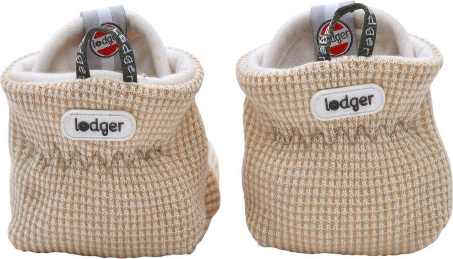 Lodger Kindersloffen Slipper Ciumbelle Katoen Luchtig Unisex creme Antislip