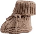 Lodger Baby Slofjes Gebreid Beige Katoen Newborn Slofjes & Babysokjes - Beige