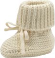 Lodger Baby Slofjes Gebreid Geel Katoen Newborn Slofjes & Babysokjes - Geel