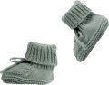 Lodger Baby Slofjes Gebreid Groen Katoen Newborn Slofjes & Babysokjes - Groen