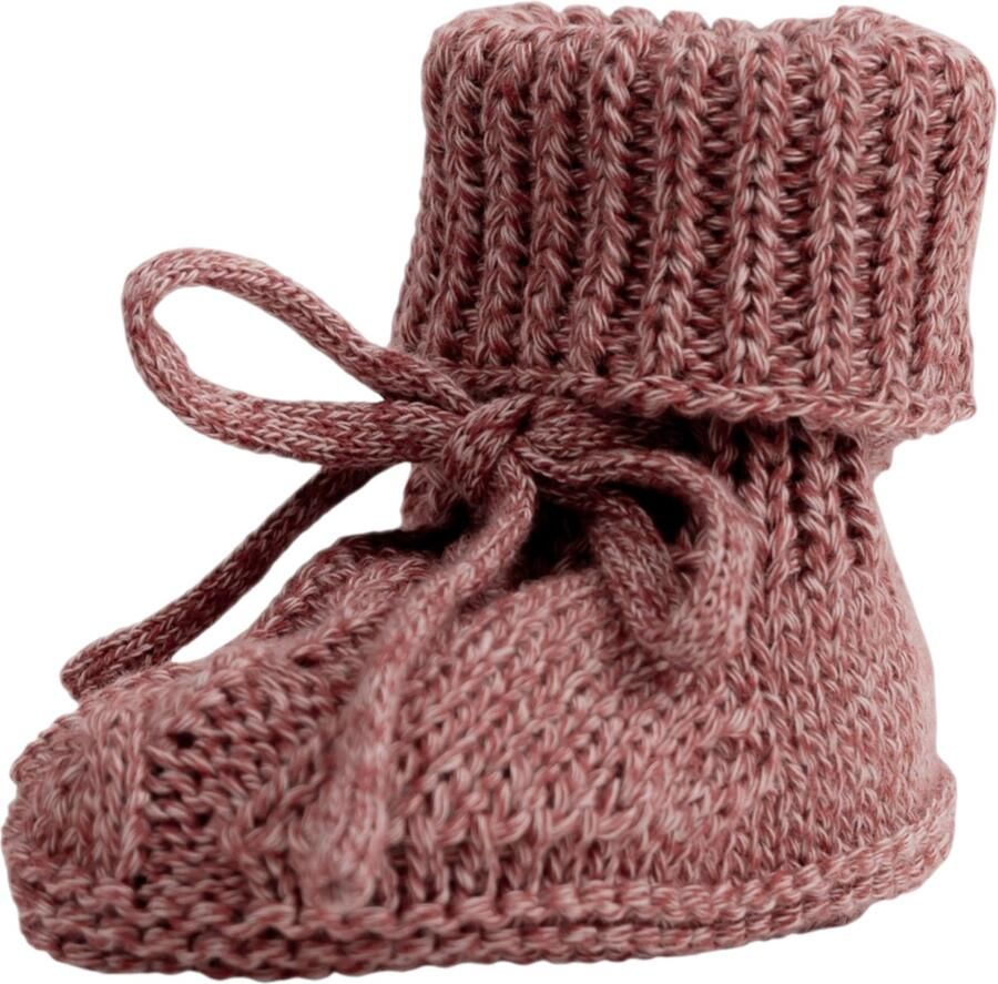 Lodger Baby Slofjes Gebreid Rood Katoen Newborn Slofjes & Babysokjes - Foto 2