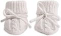 Lodger Baby Slofjes Gebreid Wit Katoen Newborn Slofjes & Babysokjes - Wit