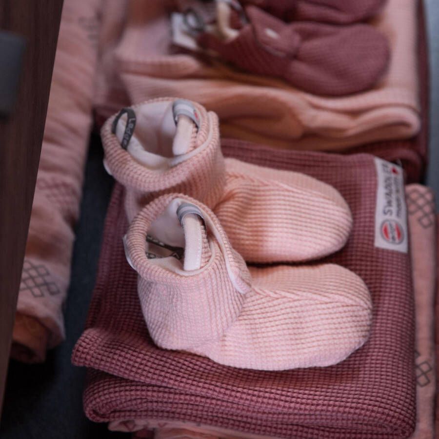 Lodger Goedkope Babyslofjes Roze Slipper Ciumbelle Katoen Luchtig 0-3M - Foto 2