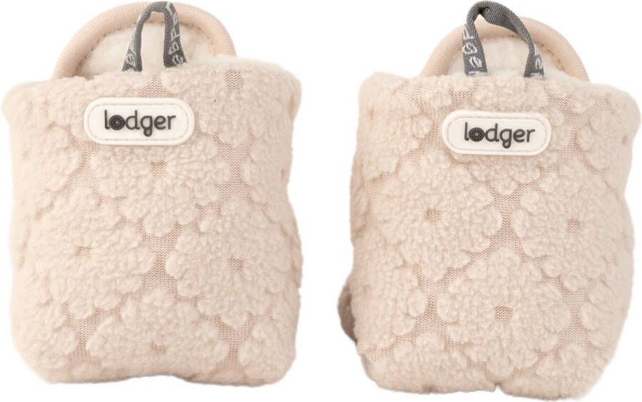 Lodger Newborn Winterslofjes Slipper Folklore 100% Fleece -3M Klittenbandsluiting Slofjes die blijven zitten Cr�me