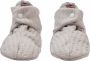 Lodger Antislip Slofjes Baby 17 Grijs Zacht Katoen Antislip Drukknoopsluiting 6-12 Slipper Seersucker - Thumbnail 1