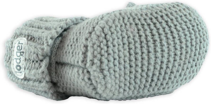 Lodger Wollen babyslofjes Groen Comfortabel & warm voor kleine voetjes 0