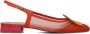 LODI Slingbacks Dames Bro5264 Maat: 41 Materiaal: Nubuck Kleur: Rood - Thumbnail 2
