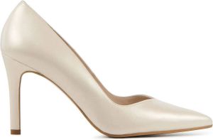 Lodi Pumps Stiletto Leer hoogte Rabot Gebroken wit