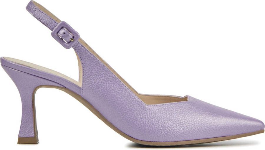 Lodi Dames Pumps Damesschoenen Leer Geen hoogte 2 cm Juco Lila