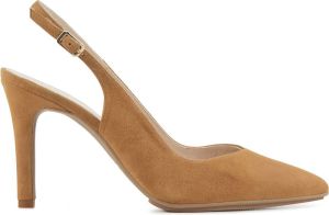 Lodi Dames Pumps Damesschoenen Suède Geen hoogte 2 cm Raian Cognac