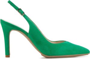 Lodi Dames Pumps Damesschoenen Suède Geen hoogte 2 cm Raian Groen
