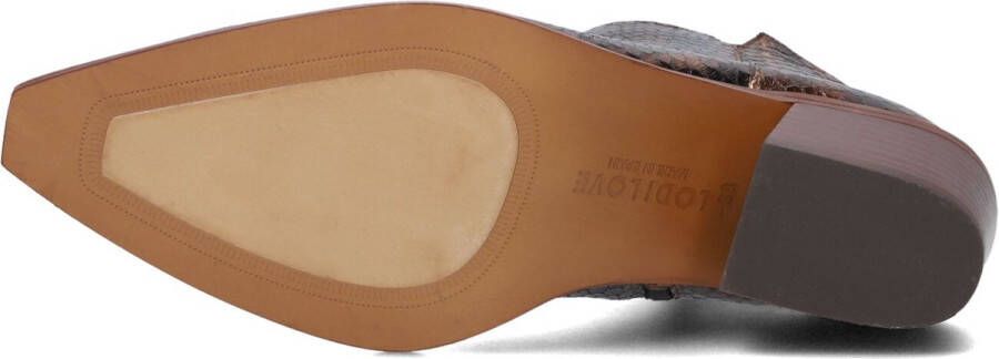 Lodi Koo5013 Enkellaarsjes Enkelboots met rits Dames Brons