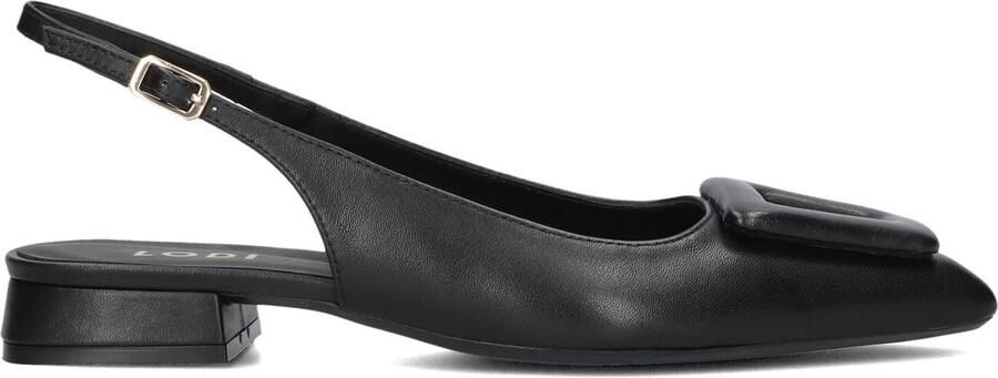 LODI Slingbacks Dames Bro4883 Maat: 42 Materiaal: Leer Kleur: Zwart - Foto 2