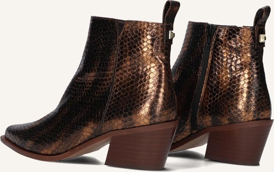 LODI Enkellaarsjes Dames Koo5013 Maat: 37 Materiaal: Leer Kleur: Brons - Foto 2