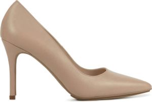 Lodi Pumps Stiletto Dames Damesschoenen Suède hoogte 9 cm Ramin go Nude