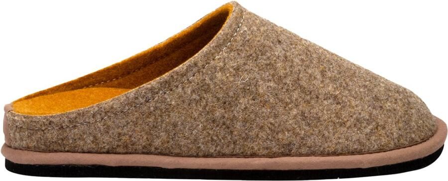 Loewenweiss Löwenweiss Hausschuhe Easy Bicolor 6800BC Hazelnut-Ochre