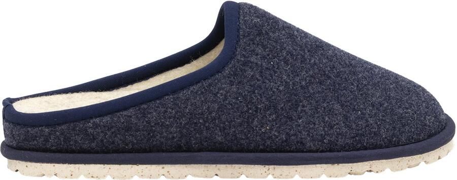 Loewenweiss Lowenweiss Lite Outdoor Pantoffels Wolvilt Binnen Buiten Pantoffels Unisex Blauw