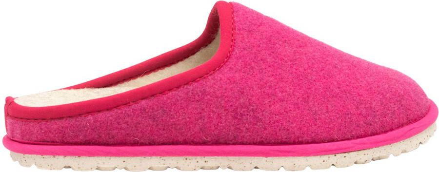 Loewenweiss Lowenweiss Lite Outdoor Pantoffels Wolvilt Binnen Buiten Pantoffels Unisex Roze