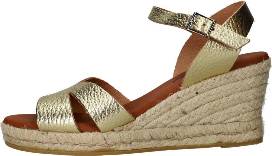 LOFF 1881 Espadrilles Dames Goud
