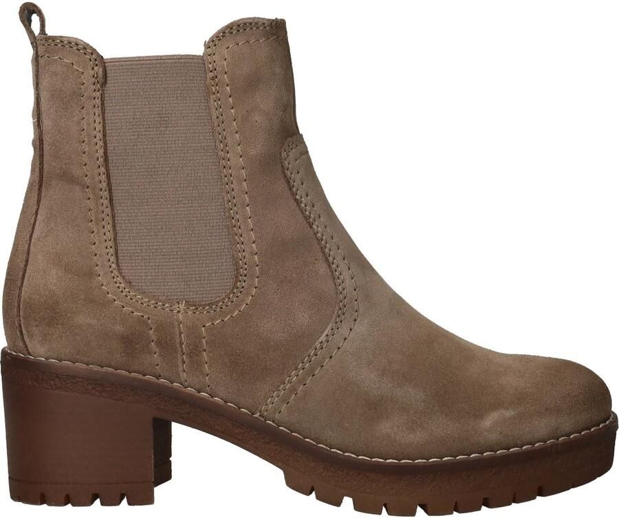 LOFF 1881 Enkellaarsjes Dames Taupe