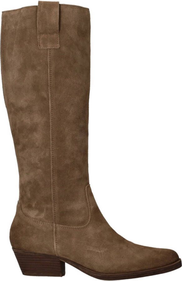 LOFF 1881 Lange laarzen Dames Taupe