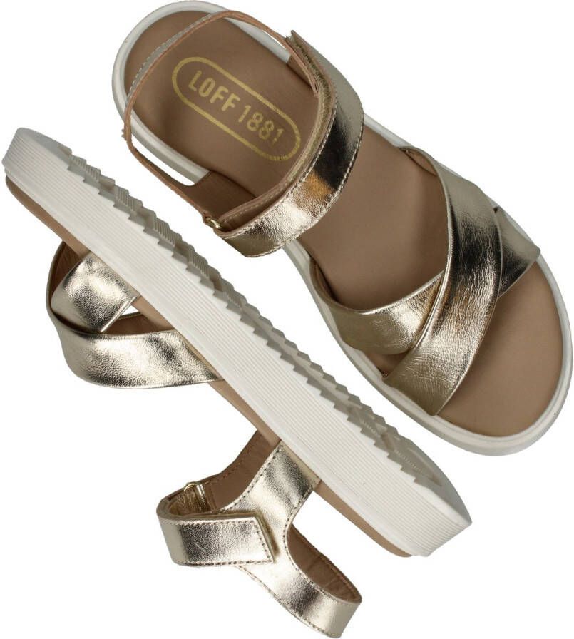 LOFF 1881 Sandalen Goud