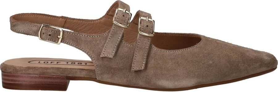 LOFF 1881 Sandalen Dames Taupe