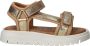 LOFF 1881 Sandalen Meisjes Goud - Thumbnail 1
