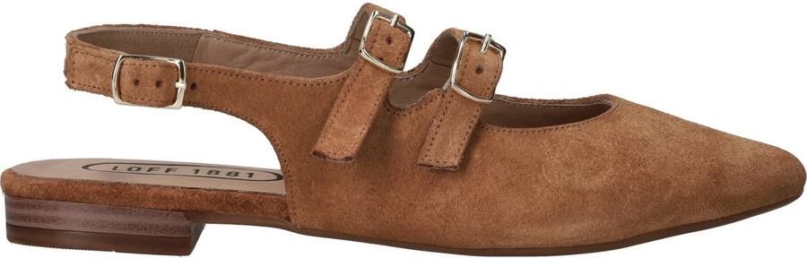 LOFF 1881 Slingbacks Dames Cognac