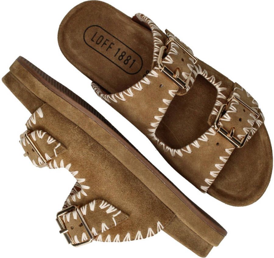 LOFF 1881 Slippers Dames Beige