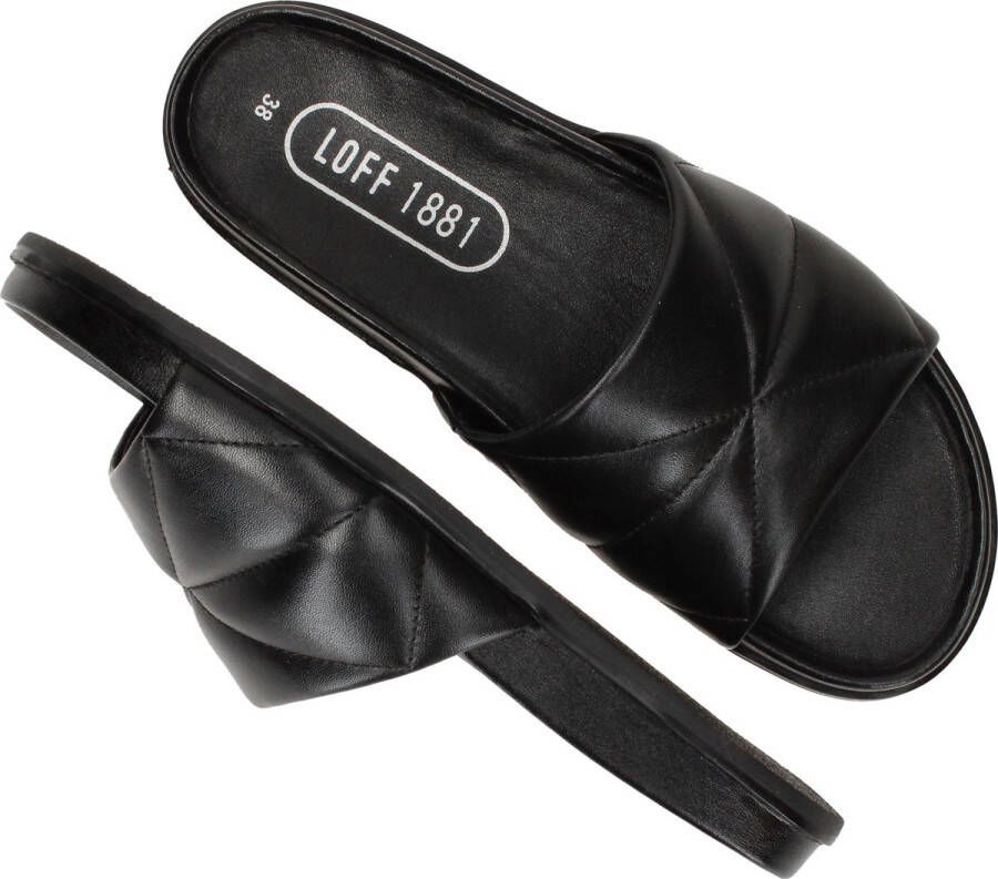 LOFF 1881 Slippers Zwart