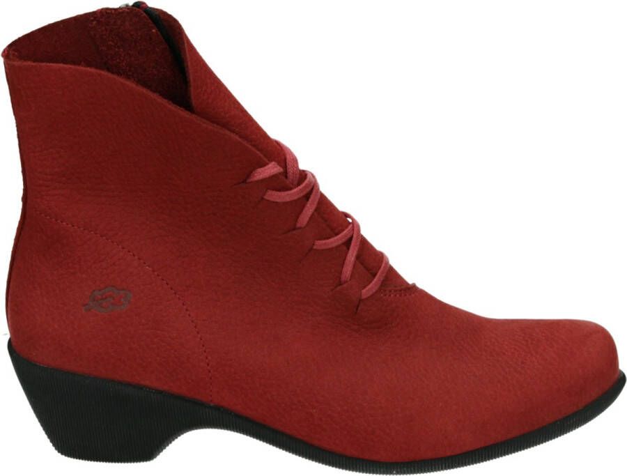 Loints of Holland 33156~MOERBEEK~~~~~~~~~~~~~~~~ Hoge sneakersVeterlaarzenDames veterschoenenDames sneakersHalf-hoge schoenen Rood