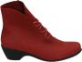 Loints of Holland 33156~MOERBEEK~~~~~~~~~~~~~~~~ Hoge sneakersVeterlaarzenDames veterschoenenDames sneakersHalf-hoge schoenen Rood - Thumbnail 1