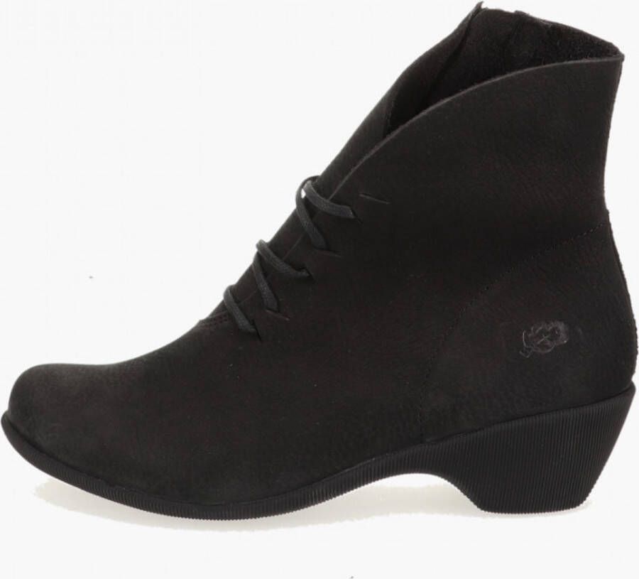 Loints of Holland 33156~MOERBEEK~~~~~~~~~~~~~~~~ Hoge sneakersVeterlaarzenDames veterschoenenDames sneakersHalf-hoge schoenen Zwart