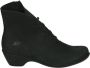 Loints of Holland 33156~MOERBEEK~~~~~~~~~~~~~~~~ Hoge sneakersVeterlaarzenDames veterschoenenDames sneakersHalf-hoge schoenen Zwart - Thumbnail 1