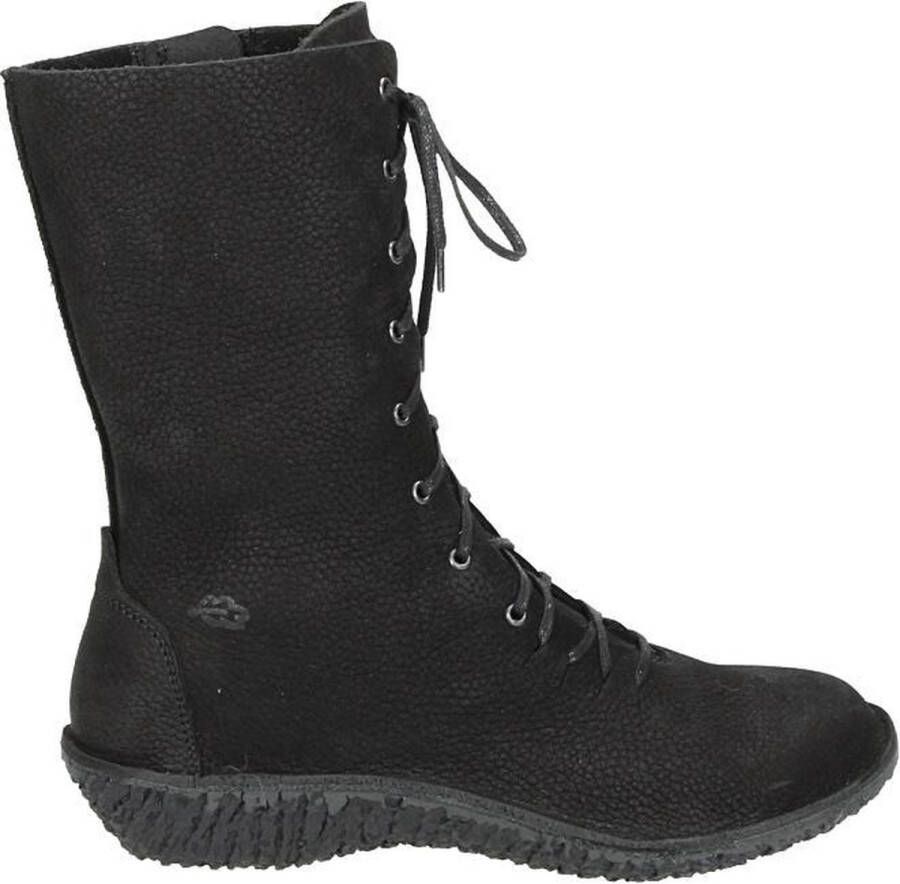 Loints of Holland 37820~VLIEGERT~~~~~~~~~~~~~~~~ Hoge sneakersVeterlaarzenDames veterschoenenDames sneakersHalf-hoge schoenen Zwart
