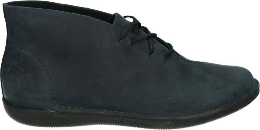 Loints of Holland 68163 NIJNSEL Volwassenen VeterlaarzenHalf hoge schoenen  Kleur Blauw - Schoenen.nl